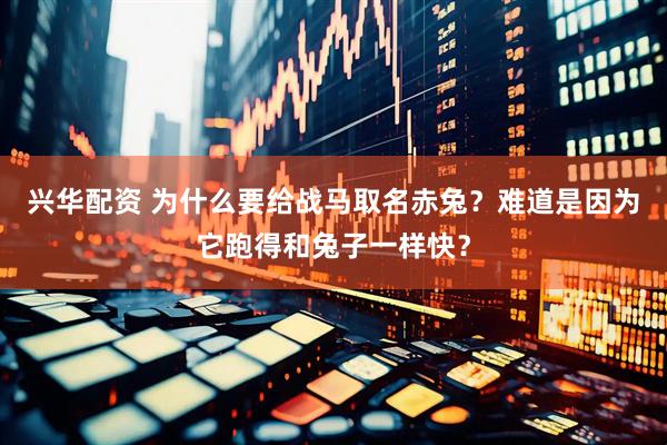 兴华配资 为什么要给战马取名赤兔？难道是因为它跑得和兔子一样快？